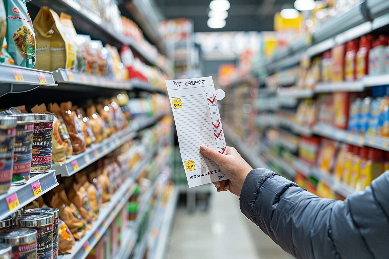 Éviter les achats impulsifs en se tenant à sa liste